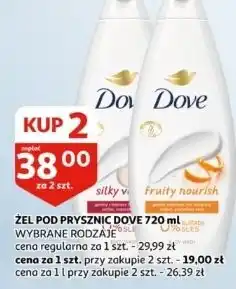 Auchan Żel pod prysznic fruity nourish Dove oferta