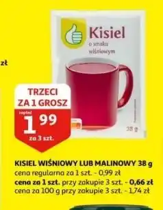 Auchan Kisiel wiśniowy Podniesiony Kciuk oferta