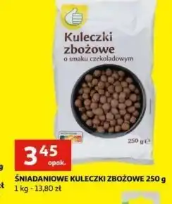 Auchan Płatki kuleczki czekoladowe Podniesiony Kciuk oferta