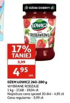 Auchan Dżem truskawkowy Łowicz oferta