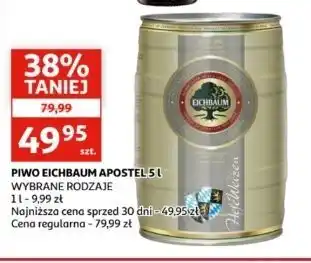 Auchan Piwo Eichbaum Apostel Weissbier Hell oferta