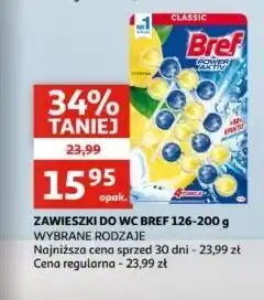 Auchan Kostka do wc 4 function lemon Bref Power Aktiv oferta