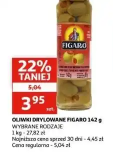 Auchan Oliwki zielone drylowane Figaro (Oliwki I Przetwory) oferta