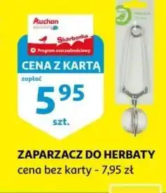 Auchan Zaparzacz do herbaty Auchan Na Co Dzień (Logo Zielone) oferta