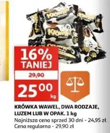 Auchan Cukierki Wawel Krówka Mleczna oferta