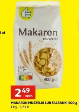 Auchan Makaron falbanki Podniesiony Kciuk oferta