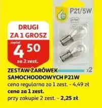 Auchan Żarówka samochodowa p21w Podniesiony Kciuk oferta