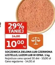 Auchan Soczewica zielona Lestello oferta