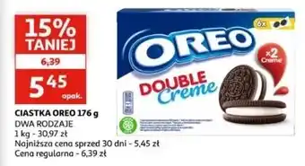 Auchan Ciastka double creme Oreo oferta