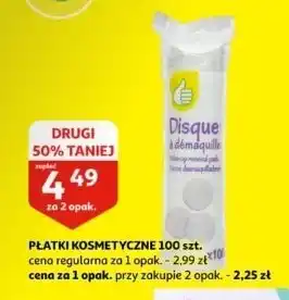 Auchan Płatki kosmetyczne Podniesiony Kciuk oferta