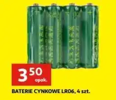 Auchan Baterie cynkowe lr06 Podniesiony Kciuk oferta