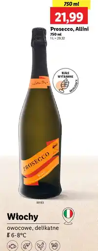 Lidl Wino białe wytrawne Mionetto Prosecco Doc Treviso oferta