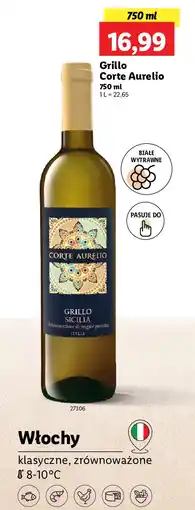 Lidl Wino Grillo Corte oferta