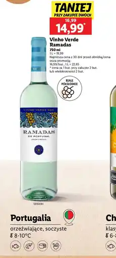 Lidl Wino Vinho Verde Ramadas oferta