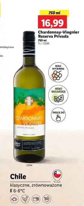 Lidl Wino Viognier Reserva Privada oferta