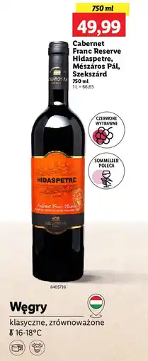 Lidl Wino Meszaros Pal Hidaspetre oferta