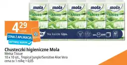 E.Leclerc Chusteczki higieniczne sensitive aloe vera Mola oferta