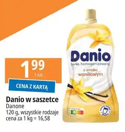 E.Leclerc Serek wanilia saszetka Danone Danio oferta