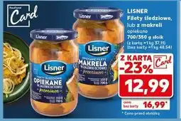 Kaufland Filety śledziowe opiekane Lisner oferta