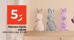 Dealz Figurka ceramiczna zając 8.5 cm oferta