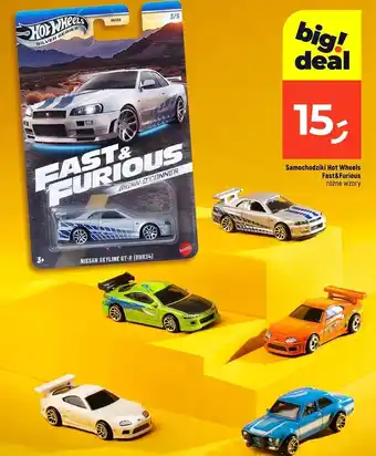 Dealz Samochodzik fast and furious Hot Wheels oferta