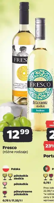 Netto Wino Fresco Semi Sweet oferta