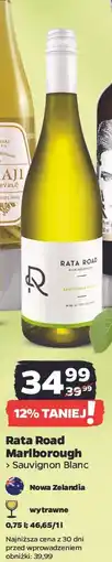 Netto Wino wytrawne sauvignon blanc Rata Road oferta