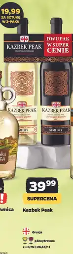 Netto Wino czerwone + białe Kazbek Peak Zestaw oferta