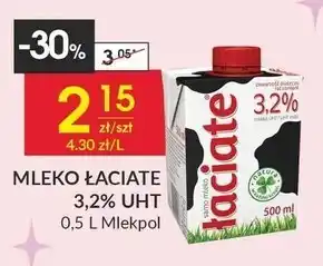 Społem Łaciate Mleko UHT 3,2 % 500 ml oferta