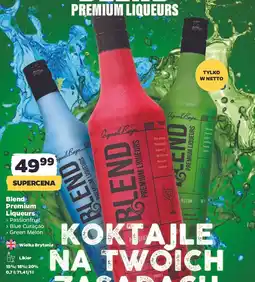 Netto Koktajl blue curacao Blend Premium Liquers oferta