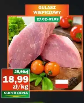 Społem Gulasz wieprzowy oferta