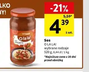 Intermarche Sos O La La! oferta