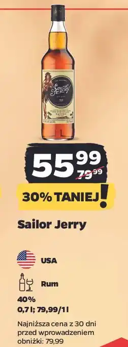 Netto Rum Sailor Jerry Spiced oferta