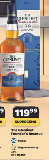 Netto Whisky karton The Glenlivet Founder's Reserve oferta