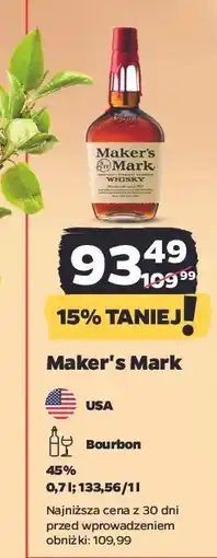 Netto Bourbon Maker's Mark oferta