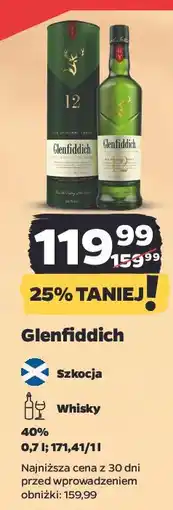 Netto Whisky + puszka Glenfiddich 12 Yo oferta