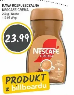 Słoneczko NESCAFÉ Crema Kawa rozpuszczalna 200 g oferta