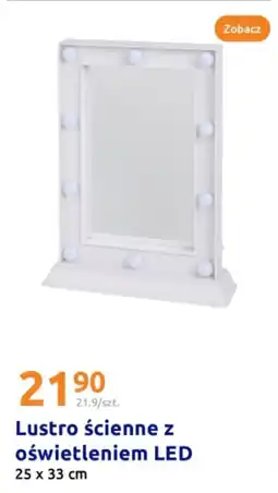 Action Lustro ścienne z oświetleniem LED oferta