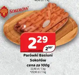 Delfin Parówki Basiuni Sokołów oferta