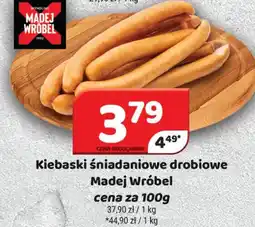 Delfin Kiebaski śniadaniowe drobiowe Madej Wróbel oferta