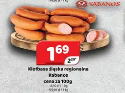 Delfin Kiełbasa śląska regionalna Kabanos oferta