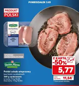 Kaufland Schab bez kości K-Stoisko Mięsne oferta