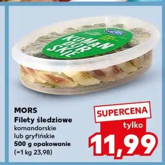 Kaufland Filety śledziowe Mors oferta