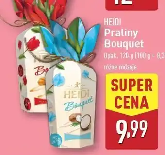 ALDI Praliny bouquet premium milk & hazelnuts Heidi oferta