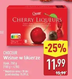 ALDI Wiśnie w likierze Choceur oferta