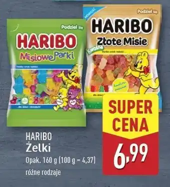 ALDI Żelki kwaśne Haribo Złote Misie oferta