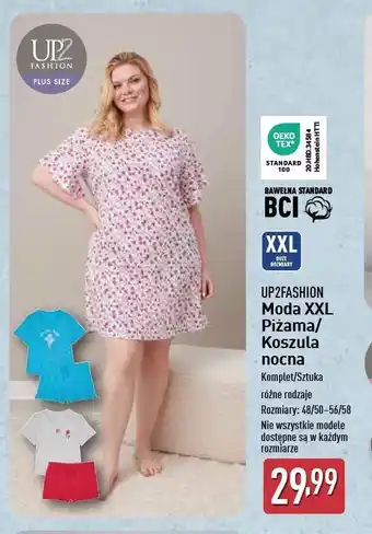 ALDI Koszula nocna damska 48/50-56/58 Up2Fashion oferta