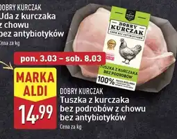 ALDI Tuszka z kurczaka bez podrobów Mięsne Specjały Dobry Kurczak oferta