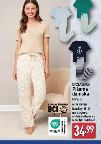 ALDI Piżama damska m-xl Up2Fashion oferta