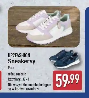 ALDI Sneakersy 37-41 Up2Fashion oferta